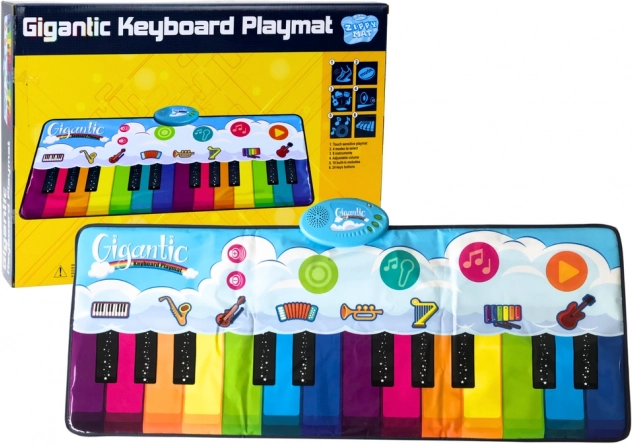 Plesna podloga Dugino Pianinko s 10 melodija
