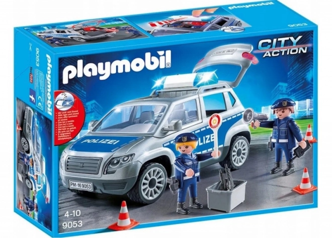 Komplet figurica City 9053 Policijsko terensko vozilo