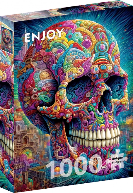 Uživaj Puzzle - Lubanja 1000 komada