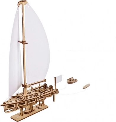 Ugears 3D drvena jedrilica Ocean Beauty – model za sastavljanje