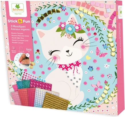 Stick & Fun mozaik – kućni ljubimci