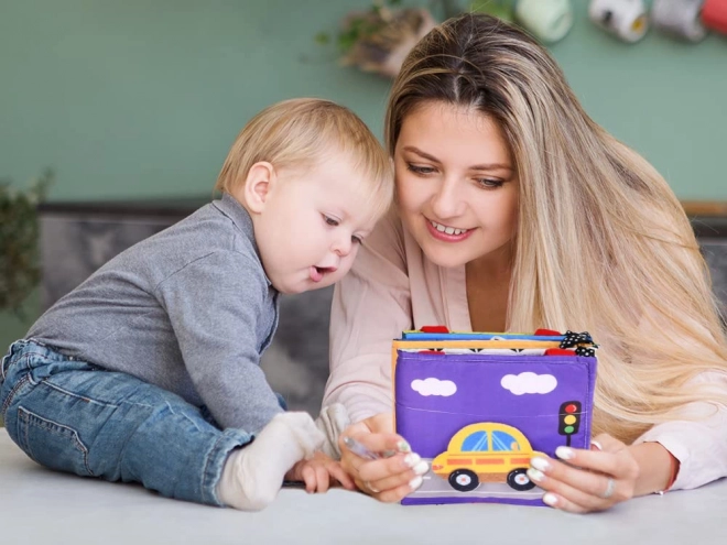 Sklopiva osjetilna knjiga za bebe