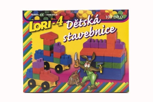 Komplet LORI 4 plast 100kom u kutiji 23x25x20cm