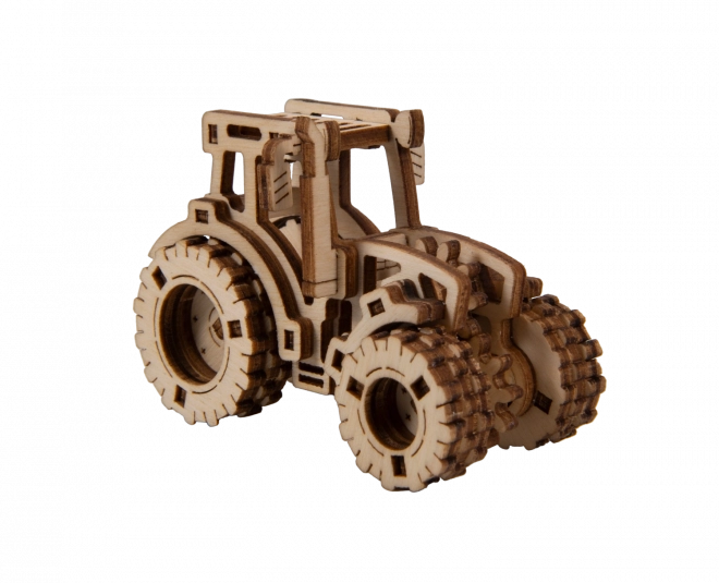 Drveni grad 3D puzzle Superbrzi traktor