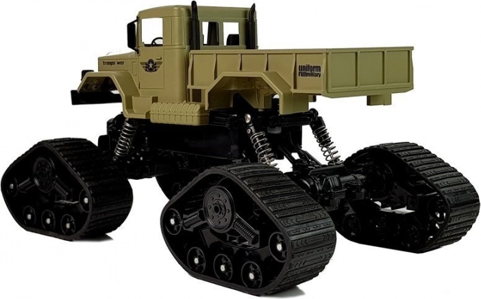 Gusjenice s visokom trakcijom i 4×4 za svaki teren