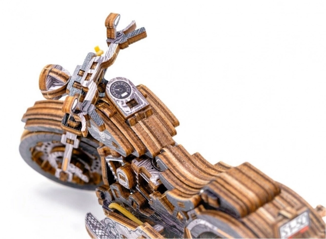 WOODEN CITY 3D puzzle Motocikl Cruiser Ograničeno izdanje 168 dijelova