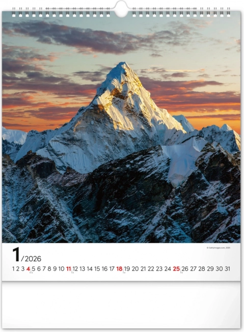 Zidni kalendar Inspiracija 2026