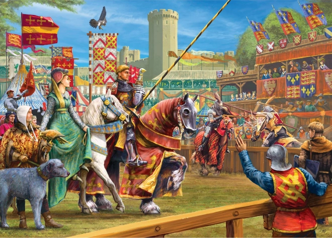 Puzzle Viteški turnir u Warwicku 1000 dijelova