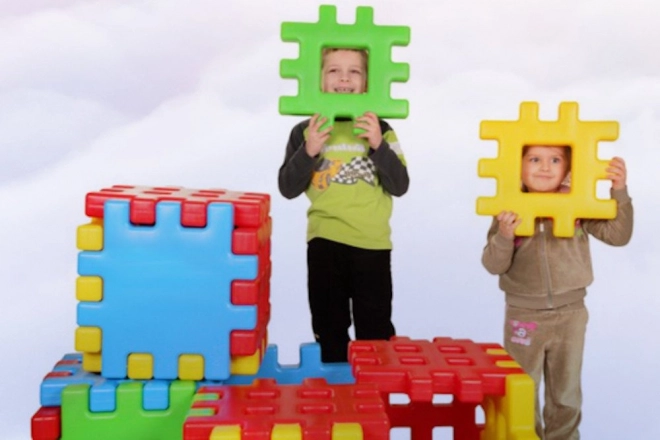 Građevinski set Wafle Giganty 20 dijelova