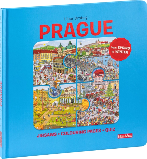 Vodič kroz Prag: Slagalice, bojanke i kvizovi za djecu