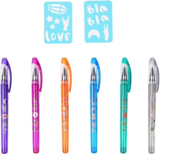 Šest šarenih mirisnih olovaka