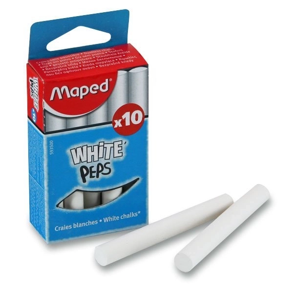 MAPED bijele krede 10 kom