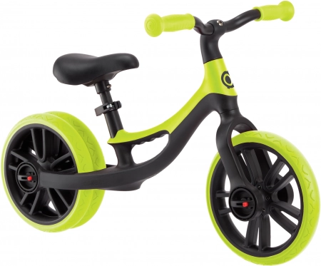 Dječje guralo GLOBBER Go Bike Elite Duo – limetno zeleno