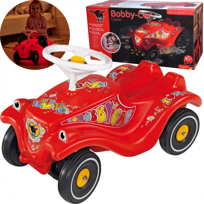 BIG Bobby Car klasičan odgurivač s trubom i svjetlosnim efektima