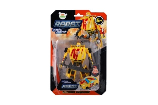 Transformer žuti autić robot