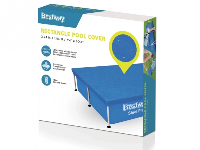 Pokrov za pravokutni bazen Bestway 224x154 cm