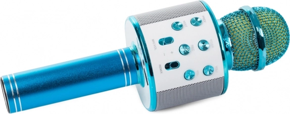 Bluetooth bežični karaoke mikrofon s ugrađenim zvučnikom – Plava