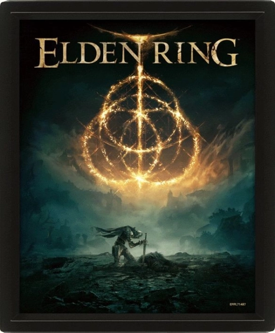 3D lentikularni plakat Elden Ring: Bojište palih