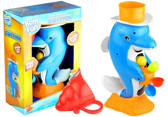 Igračka za kadu s fontanom Dolphin Reels
