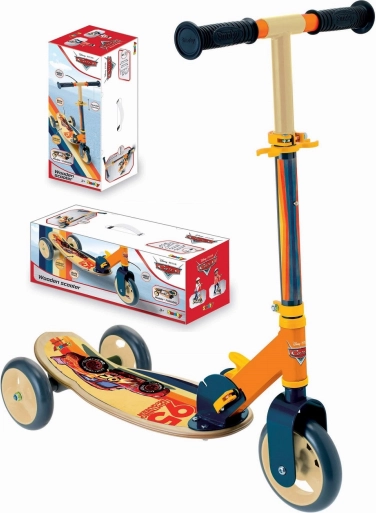 Trokotačni drveni romobil SMOBY CARS