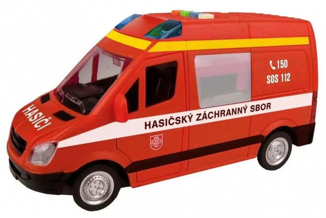 Auto vatrogasci na inerciju s češkim glasom
