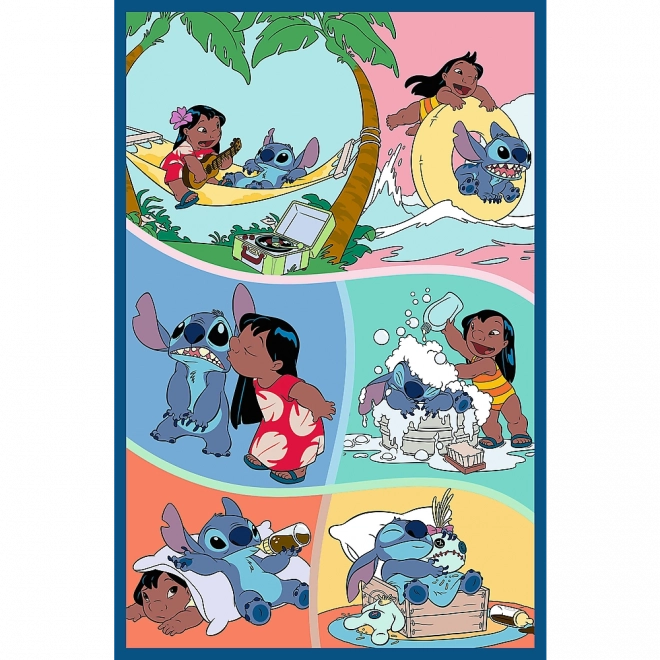 Puzzle Lilo & Stitch: Tri Puzzla u Jednom - Stitch 3x80 Dijelova