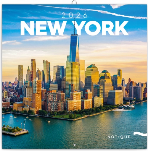 Zapisnički kalendar New York 2026
