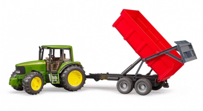 Bruder Traktor John Deere s kiperskom prikolicom