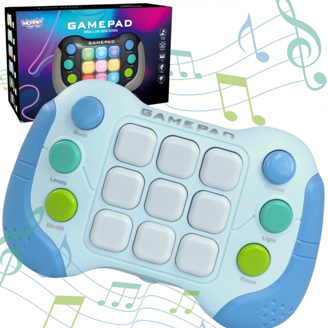 Elektronička igra WOOPIE Pop-It Fidget Toy Gamepad plavi