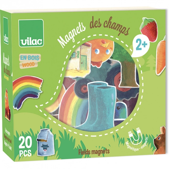Vilac drvene magneti Seoski krajolik