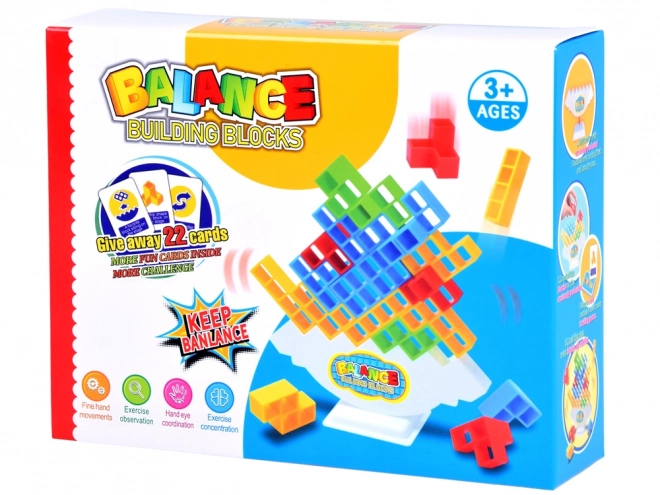 Konstrukcijska igračka balansirajući toranj Tetris 3D igra