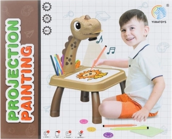 crtni projektor za djecu s motivom dinosaura na baterije