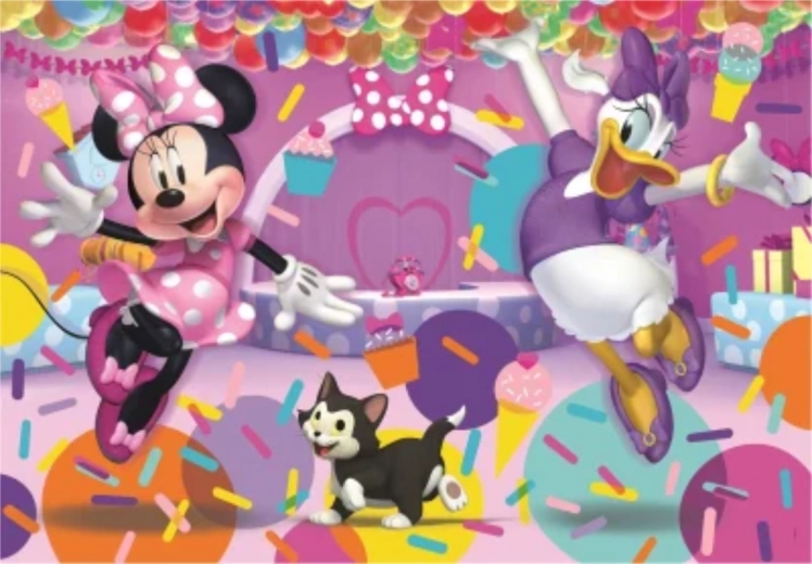 Slagalica Minnie i Daisy na zabavi 104 dijela
