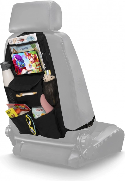 Organizator sjedala s džepom za tablet i maramice