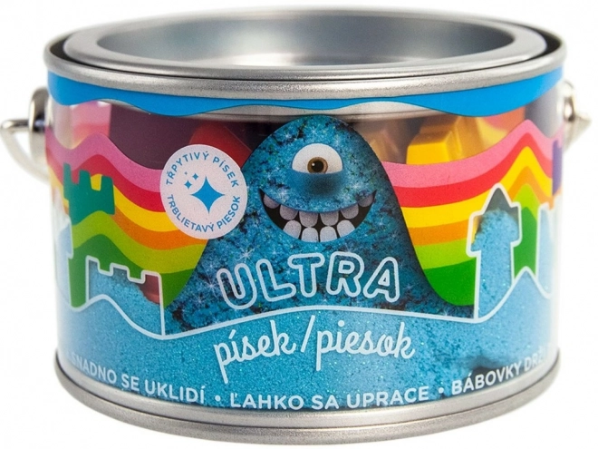 Ultra pijesak sa šljokicama 200g - plavi