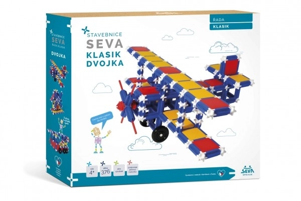 Slagalica SEVA KLASIK Dvojka plast 366 kom u kutiji 36x33,5x5cm