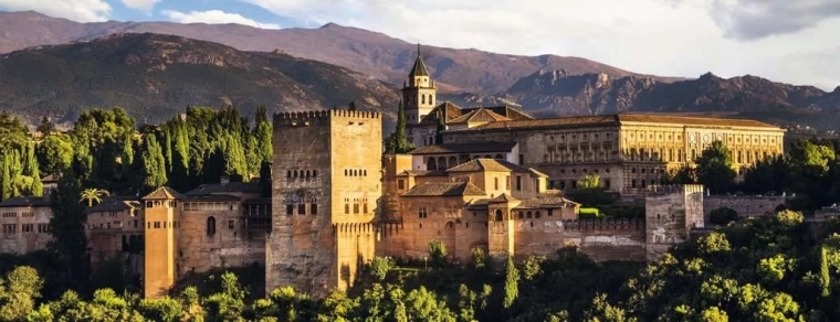 Panoramske puzzle Alhambra 1000 dijelova