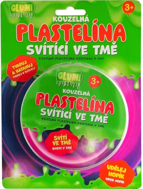 Čarobni plastelin koji svijetli u mraku GLUMI