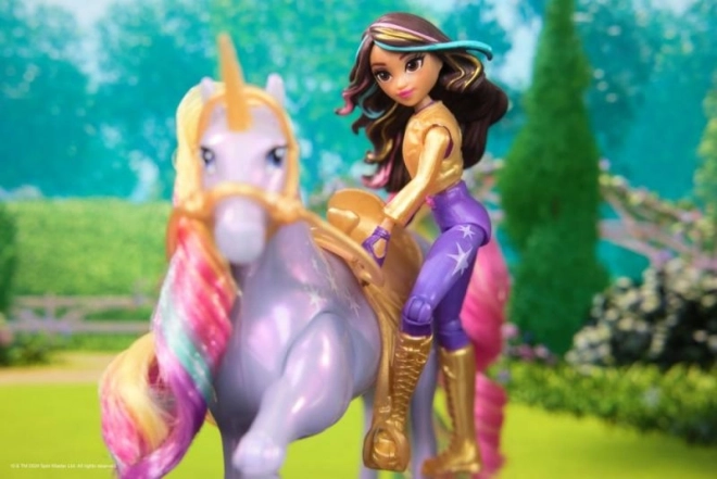 Svjetleći jednorog i figurica Sophia & Wildstar