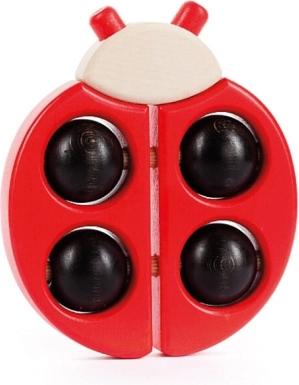 BAJO drveno grizalo bubamara – crveno