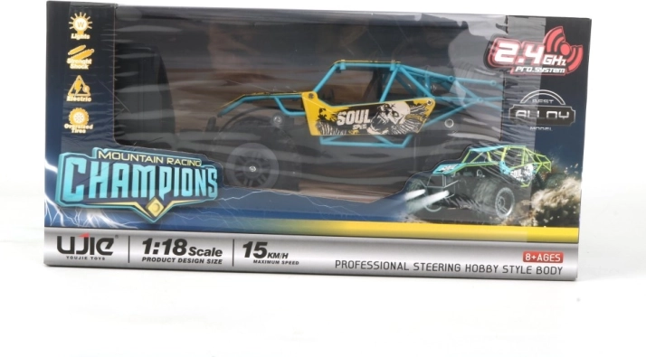RC terensko auto 1:18 žuto