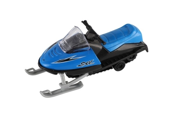 Igračka snježni skuter metal/plastika 13 cm, na navijanje, 6 boja