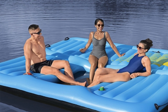 HYDRO-Force Otok + tobogan 376x311cm BESTWAY