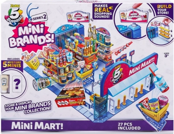 Set figurica Mini Brands Global Minimarket