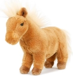 Smeđi plišani poni 23 cm