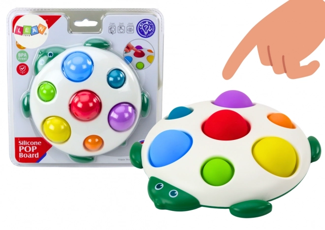 Senzorna igračka kornjača Edukativna društvena igra Pop-It kartice