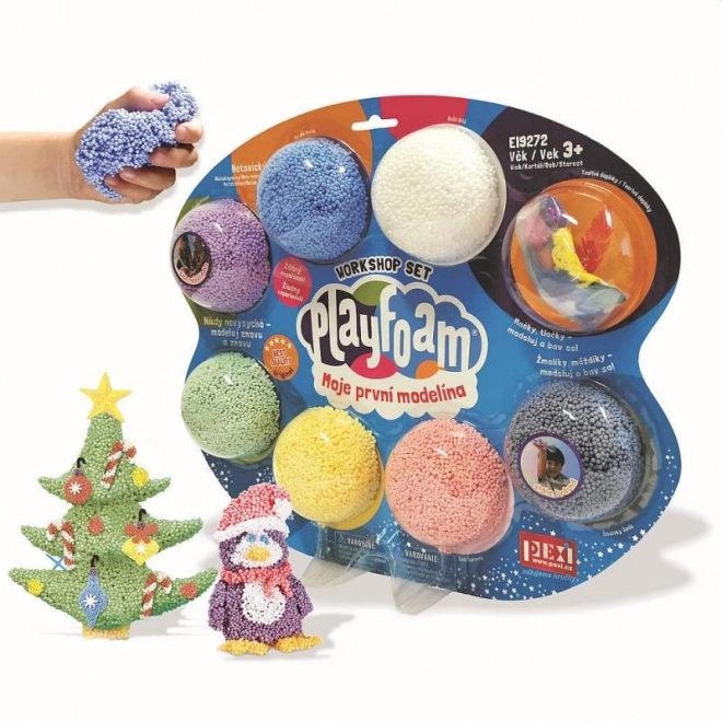 PlayFoam® Modelina/Plastelina kugličasta s dodacima 7 boja