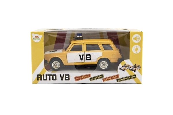 Policijski auto VB Lada Combi metal/plastika 12 cm sa svjetlima i zvukom