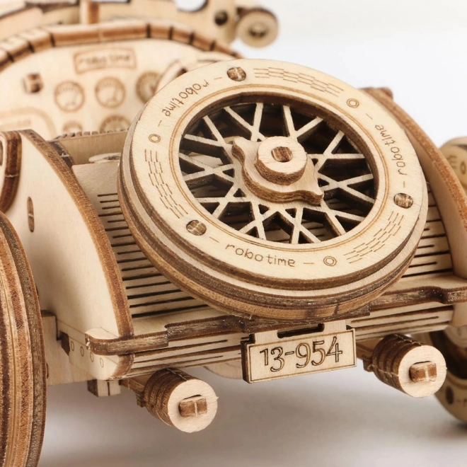 Trkaći auto U-9 Grand Prix - 3D drvena maketa