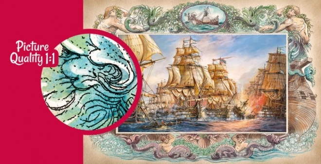 Puzzle Pomorska Bitka 2000 Dijelova CHERRY PAZZI